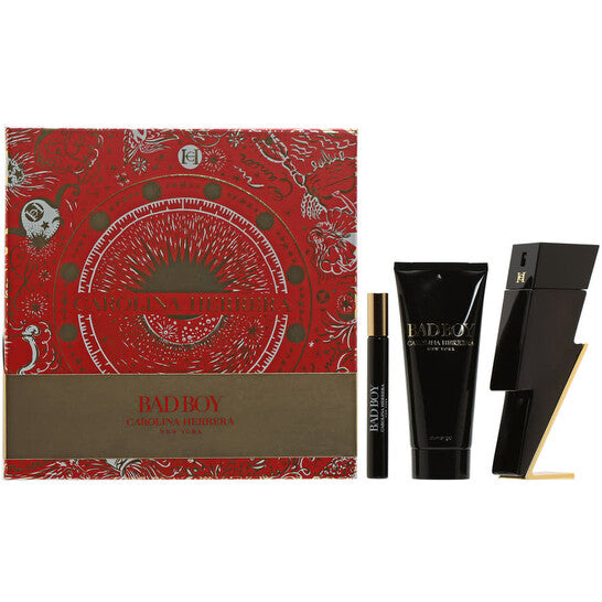 Carolina Herrera Men's Bad Boy Gift Set - Luxurious Fragrance Available Online in Hong Kong & China