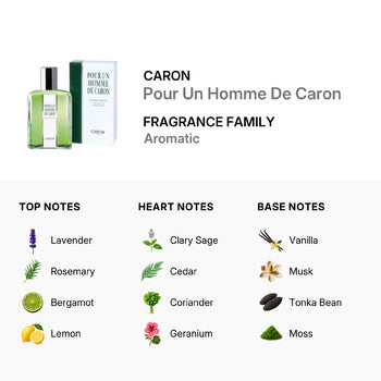Caron Men's Pour Un Homme de Caron EDT 6.7 oz (Wholesale) - Luxurious Fragrance Available Online in Hong Kong & China