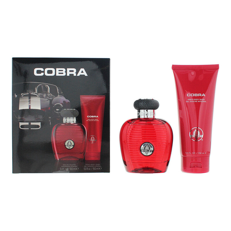 Carroll Shelby Men's Cobra Red Gift Set Fragrances - Luxurious Fragrance Available Online in Hong Kong & China