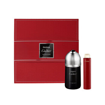 Cartier Men's Pasha Edition Noire Gift Set - Luxurious Fragrance Available Online in Hong Kong & China