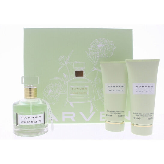 Carven Ladies L'eau De Toilette Gift Set - Luxurious Fragrance Available Online in Hong Kong & China