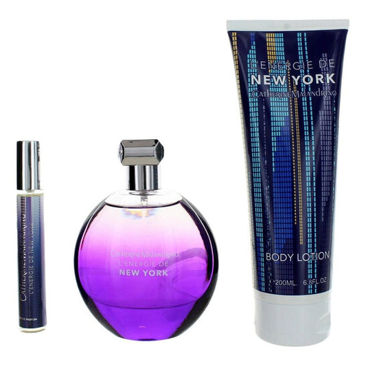 Catherine Malandrino Ladies L'Energie De New York Gift Set - Luxurious Fragrance Available Online in Hong Kong & China