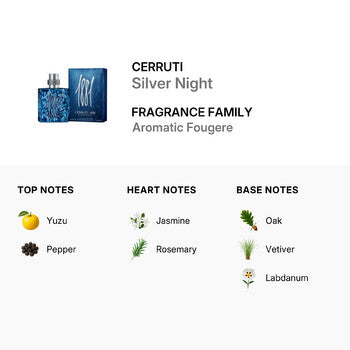 Cerruti Men's Silver Night EDT Spray 3.38 oz (Wholesale) - Luxurious Fragrance Available Online in Hong Kong & China
