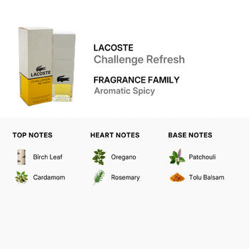 Lacoste Challenge Refresh by Lacoste for Men - 2.5 oz EDT Spray (Wholesale) - Luxurious Fragrance Available Online in Hong Kong & China