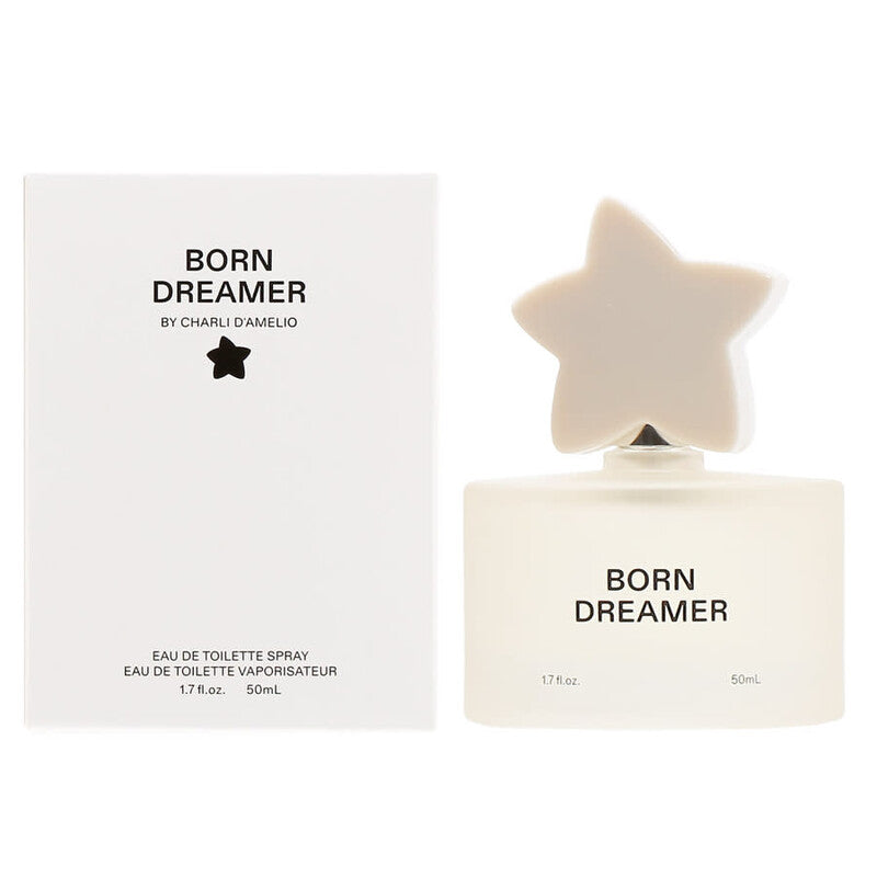 Charli D'Amelio Ladies Born Dreamer EDT Spray 1.7 oz Fragrances - Luxurious Fragrance Available Online in Hong Kong & China