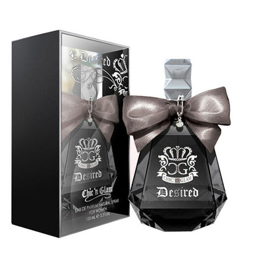 Chic 'N Glam Ladies Desired EDP Spray 3.4 oz Fragrances (Wholesale) - Luxurious Fragrance Available Online in Hong Kong & China