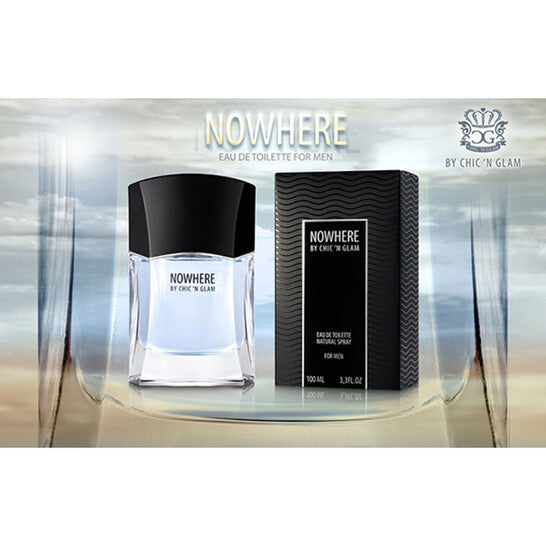 Chic 'N Glam Men's Nowhere EDT 3.4 oz Fragrances (Wholesale) - Luxurious Fragrance Available Online in Hong Kong & China
