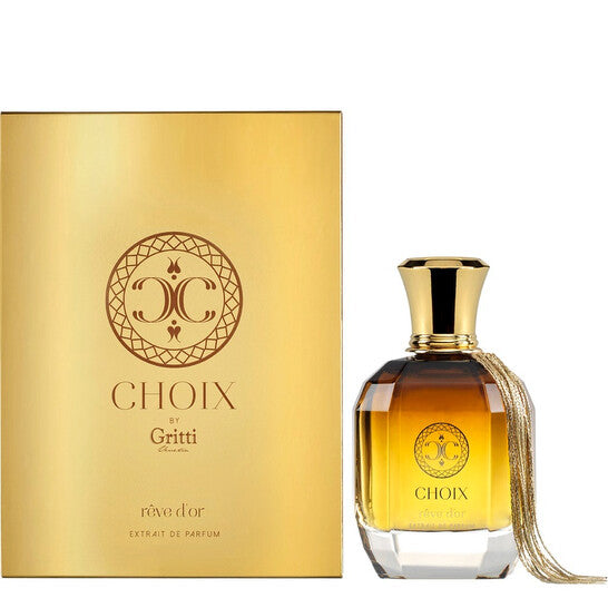 Gritti Choix Unisex Reve D'Or Extrait de Parfum Spray 3.4 oz Fragrances - Luxurious Fragrance Available Online in Hong Kong & China