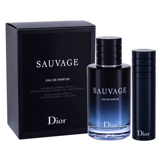 Dior Christian Dior Men's Sauvage Gift Set Fragrances - Luxurious Fragrance Available Online in Hong Kong & China