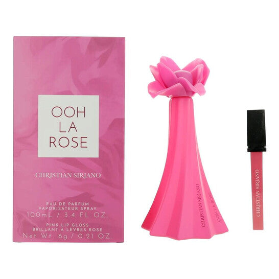 Christian Siriano Ladies Ooh La Rose Gift Set Fragrances (Wholesale) - Luxurious Fragrance Available Online in Hong Kong & China