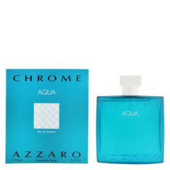 Azzaro Chrome Aqua / Azzaro EDT Spray 3.4 oz (100 ml) (m) - Luxurious Fragrance Available Online in Hong Kong & China