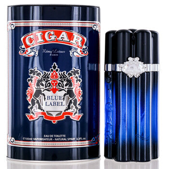 Remy Latour Cigar Blue Label / Remy Latour EDT Spray 3.3 oz (100 ml) (m) - Luxurious Fragrance Available Online in Hong Kong & China