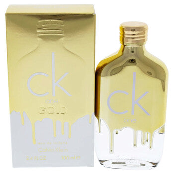 Calvin Klein Ck One Gold / Calvin Klein EDT Spray 3.4 oz (100 ml) (w) - Luxurious Fragrance Available Online in Hong Kong & China