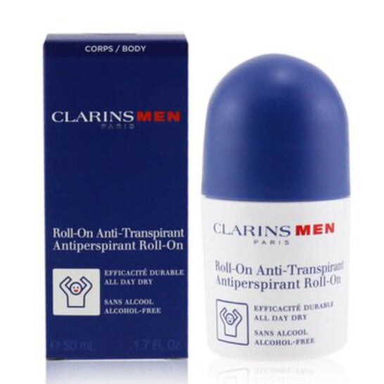 Clarins Men / Antiperspirant Deo Roll- On 1.7 oz (50 ml) (Wholesale) - Luxurious Fragrance Available Online in Hong Kong & China