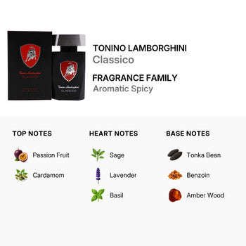 Tonino Lamborghini Classico by Tonino Lamborghini for Men - 4.2 oz EDT Spray (Wholesale) - Luxurious Fragrance Available Online in Hong Kong & China
