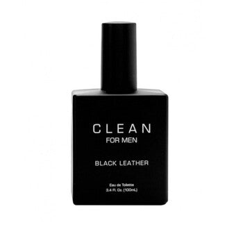 Clean Men's Black Leather EDT Spray 3.38 oz (Tester) - Luxurious Fragrance Available Online in Hong Kong & China