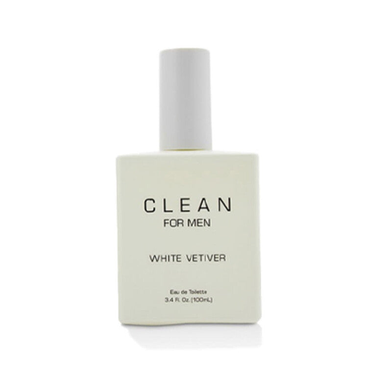 Clean Men's White Vetiver EDT Spray 3.4 oz Fragrances - Luxurious Fragrance Available Online in Hong Kong & China