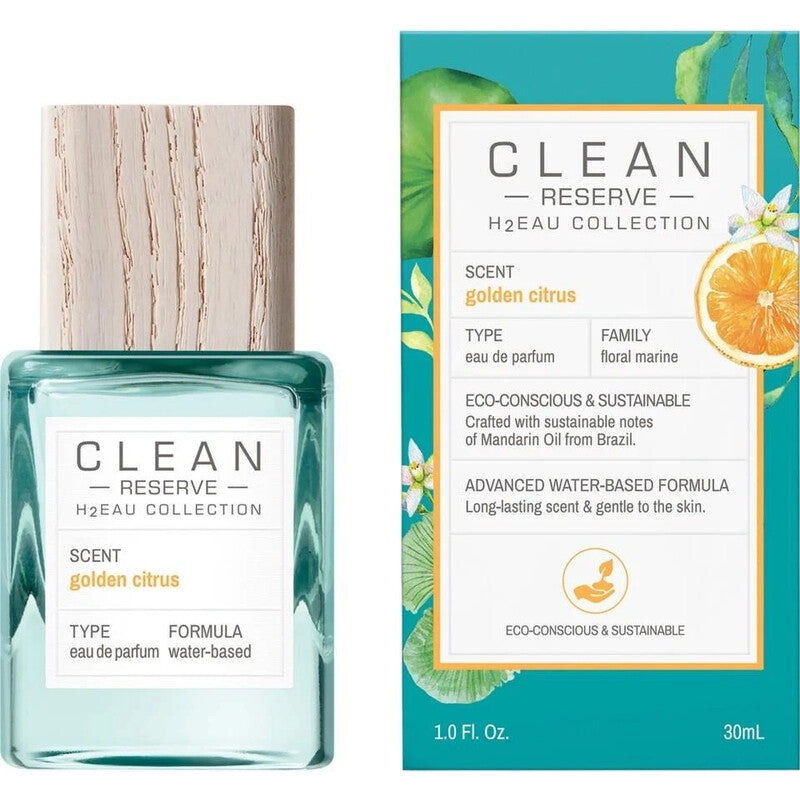Clean Unisex H2Eau Golden Citrus EDP Spray 1.0 oz Fragrances - Luxurious Fragrance Available Online in Hong Kong & China