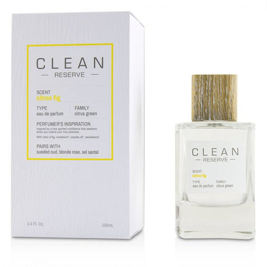 Clean Unisex Reserve Citron Fig EDP Spray 3.4 oz Fragrances - Luxurious Fragrance Available Online in Hong Kong & China