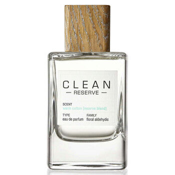 Clean Unisex Reserve : Warm Cotton EDP Spray 3.4 oz - Luxurious Fragrance Available Online in Hong Kong & China