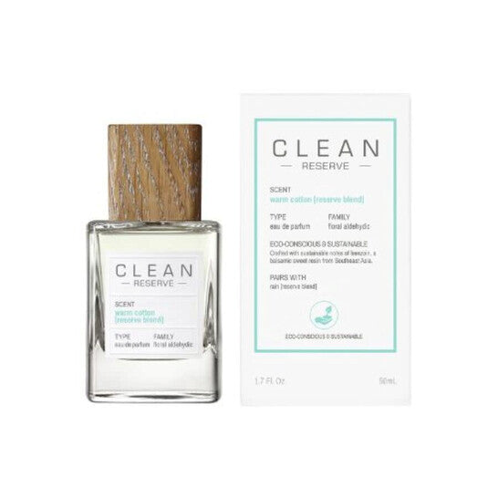 Clean Unisex Reserve Warm Cotton Reserve Blend EDP 1.7 oz Fragrances (Wholesale) - Luxurious Fragrance Available Online in Hong Kong & China