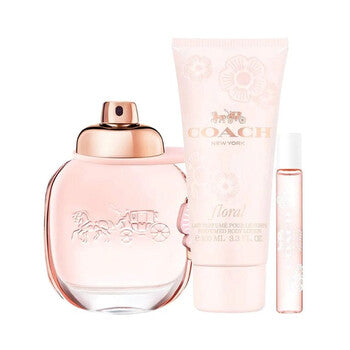 Coach Floral 3pc Gift Set Fragrances For Ladies (Wholesale) - Luxurious Fragrance Available Online in Hong Kong & China