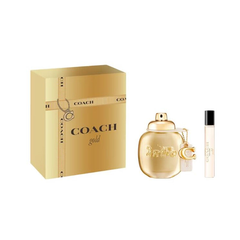 Coach Ladies Gold Gift Set Fragrances - Luxurious Fragrance Available Online in Hong Kong & China
