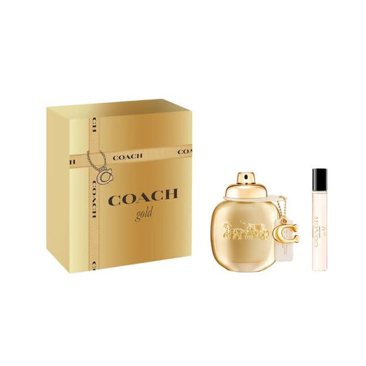 Coach Ladies Gold Gift Set Fragrances - Luxurious Fragrance Available Online in Hong Kong & China