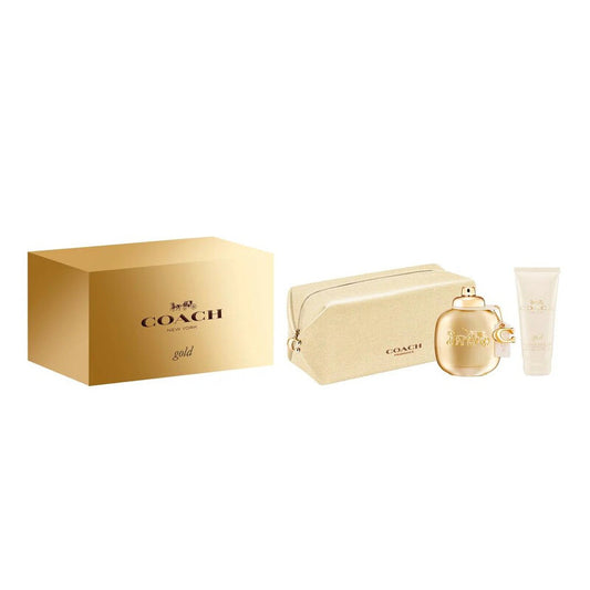Coach Ladies Gold Gift Set Fragrances (Wholesale) - Luxurious Fragrance Available Online in Hong Kong & China