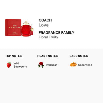 Coach Ladies Love EDP 1.7 oz - Luxurious Fragrance Available Online in Hong Kong & China