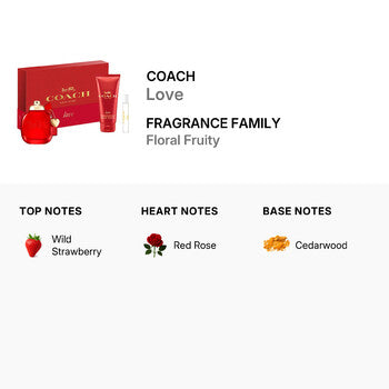 Coach Ladies Love Gift Set - Luxurious Fragrance Available Online in Hong Kong & China