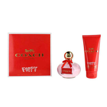 Coach Ladies Poppy 2pcs EDP Gift Set Fragrances (Wholesale) - Luxurious Fragrance Available Online in Hong Kong & China