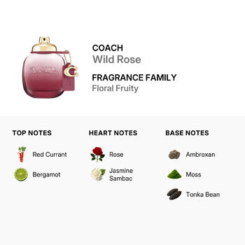 Coach Ladies Wild Rose EDP 3.0 oz (Tester) (Wholesale) - Luxurious Fragrance Available Online in Hong Kong & China
