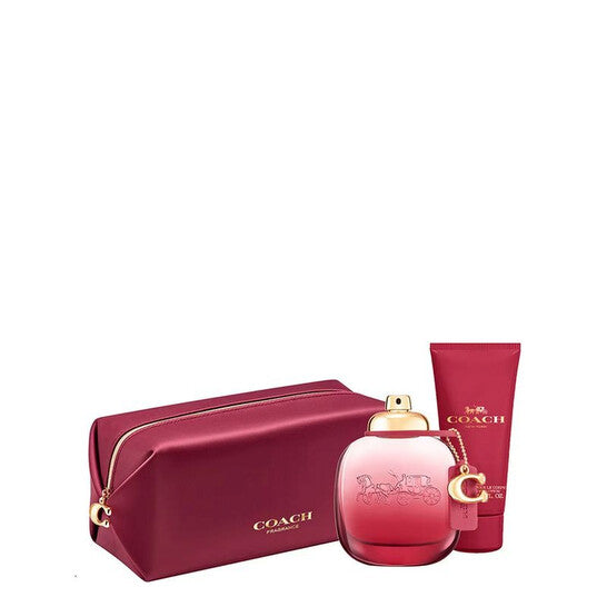 Coach Ladies Wild Rose Gift Set Fragrances (Wholesale) - Luxurious Fragrance Available Online in Hong Kong & China