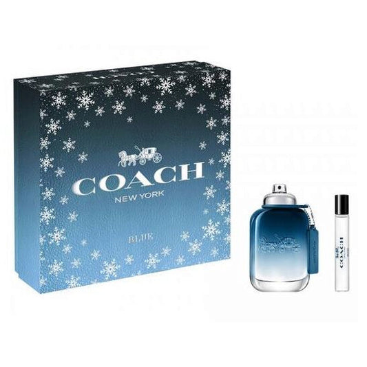 Coach Men's Blue 2pc Gift Set for Men's - Luxurious Fragrance Available Online in Hong Kong & China