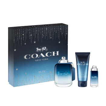 Coach Men's Blue 3pcs EDT Gift Set Fragrances (Wholesale) - Luxurious Fragrance Available Online in Hong Kong & China