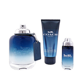 Coach Men's Blue 3pcs EDT Gift Set Fragrances (Wholesale) - Luxurious Fragrance Available Online in Hong Kong & China