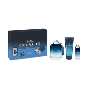 Coach Men's Blue Gift Set - Luxurious Fragrance Available Online in Hong Kong & China