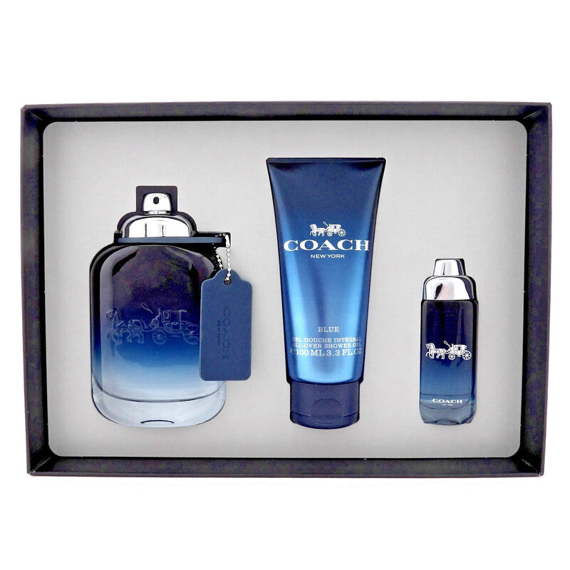 Coach Men's Blue Gift Set Fragrances - Luxurious Fragrance Available Online in Hong Kong & China