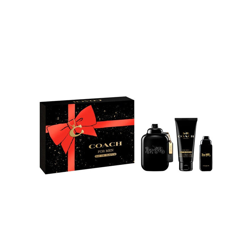 Coach Men's Coach New York 3pcs EDP Gift Set Fragrances (Wholesale) - Luxurious Fragrance Available Online in Hong Kong & China