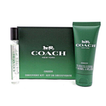 Coach Men's Green Gel Gift Set - Luxurious Fragrance Available Online in Hong Kong & China