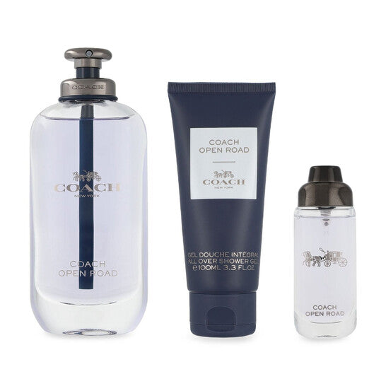 Coach Men's Open Road 3pcs EDT Gift Set Fragrances (Wholesale) - Luxurious Fragrance Available Online in Hong Kong & China
