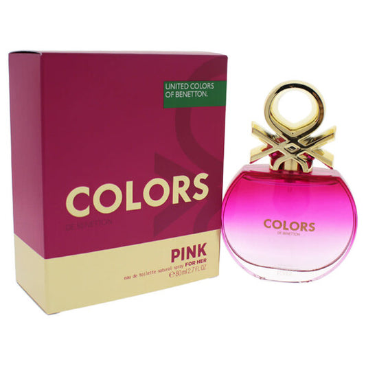Benetton Colors Pink by United Colors of Benetton for Women - 2.7 oz EDT Spray (Wholesale) - Luxurious Fragrance Available Online in Hong Kong & China
