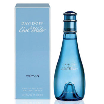 Davidoff Coolwater Women by Davidoff EDT Spray 3.4 oz (100 ml) - Luxurious Fragrance Available Online in Hong Kong & China