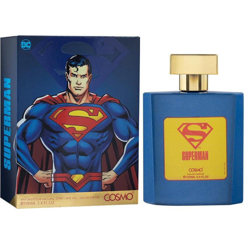 Cosmo Men's Superman EDP 3.4 oz Kids Fragrances - Luxurious Fragrance Available Online in Hong Kong & China
