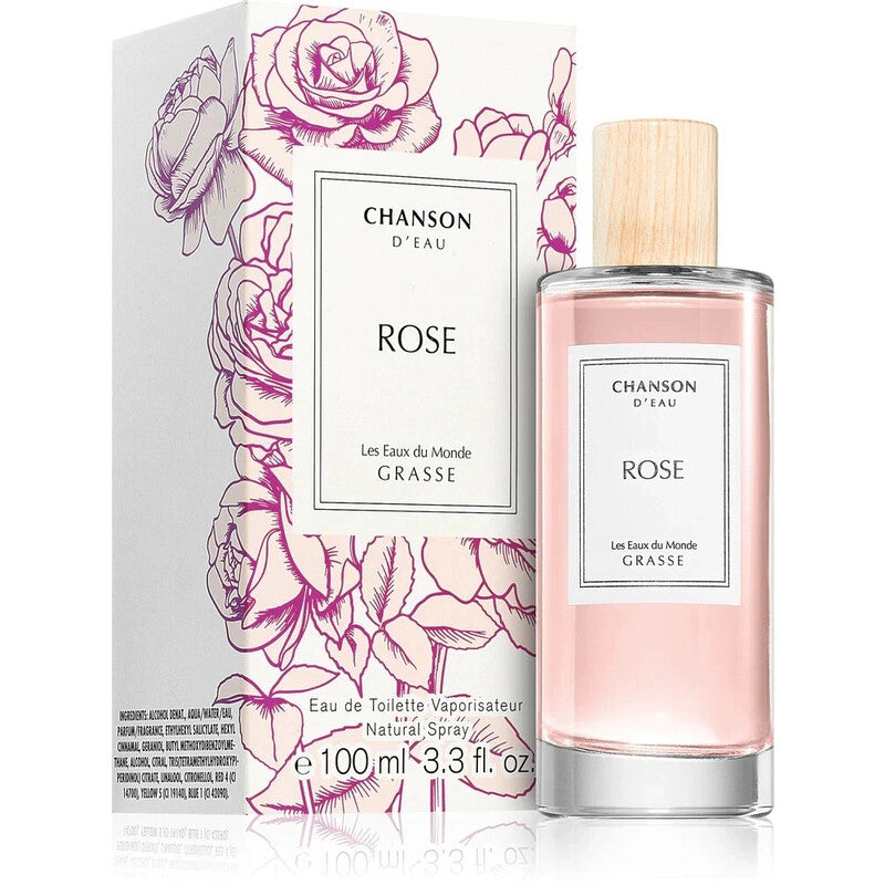 Coty Ladies Chanson d'Eau Rose EDT Spray 3.4 oz Fragrances - Luxurious Fragrance Available Online in Hong Kong & China