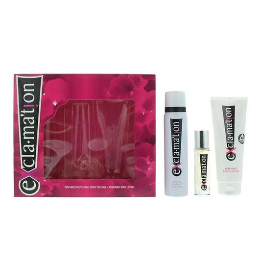 Coty Ladies Exclamation Lotion Gift Set - Luxurious Fragrance Available Online in Hong Kong & China