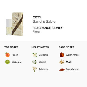 Coty Ladies Sand & Sable EDC Spray 0.75 oz Fragrances (Wholesale) - Luxurious Fragrance Available Online in Hong Kong & China