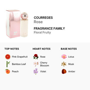 Courreges Ladies Rose EDP Spray 3.0 oz Fragrances (Wholesale) - Luxurious Fragrance Available Online in Hong Kong & China