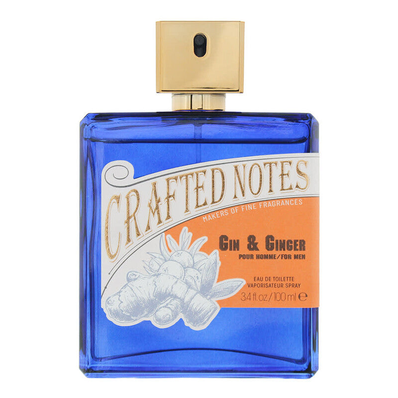 Crafted Notes Men's Gin & Ginger EDT Spray 3.38 oz Fragrances - Luxurious Fragrance Available Online in Hong Kong & China